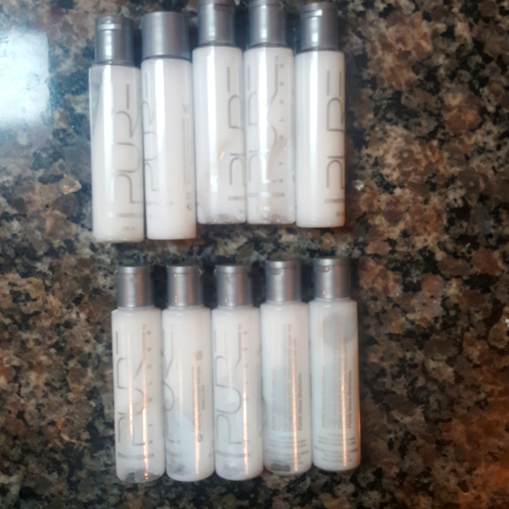 Pure By Gloss conditioner travel lot of 10 new 28 ml high shine lemon infusion